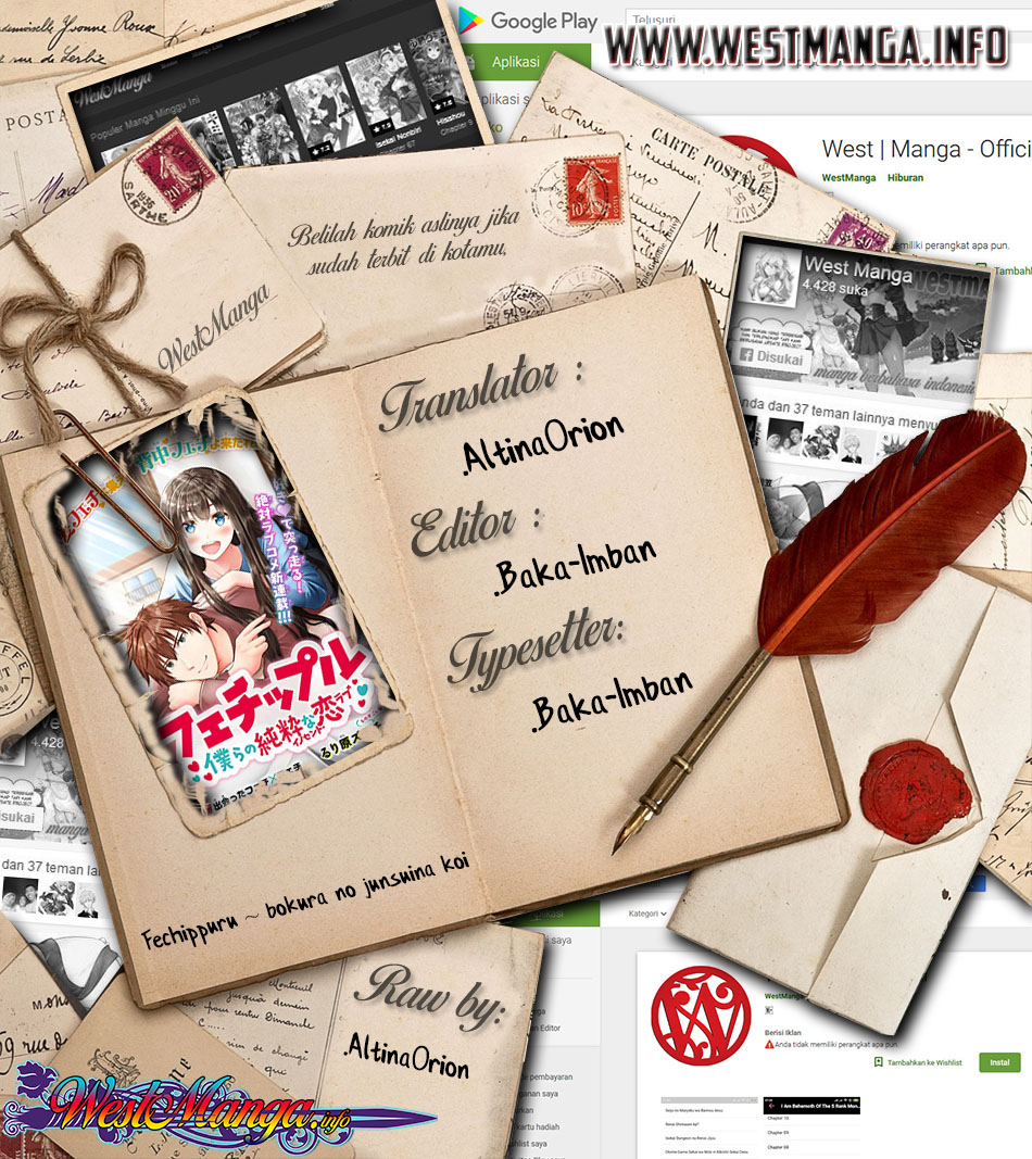 Fechippuru ~ bokura no junsuina koi Chapter 27 Bahasa Indonesia