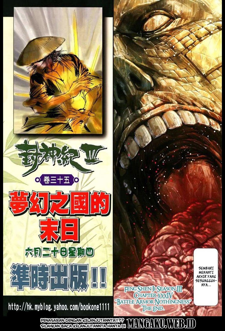 Feng Shen Ji III Chapter 34 Bahasa Indonesia