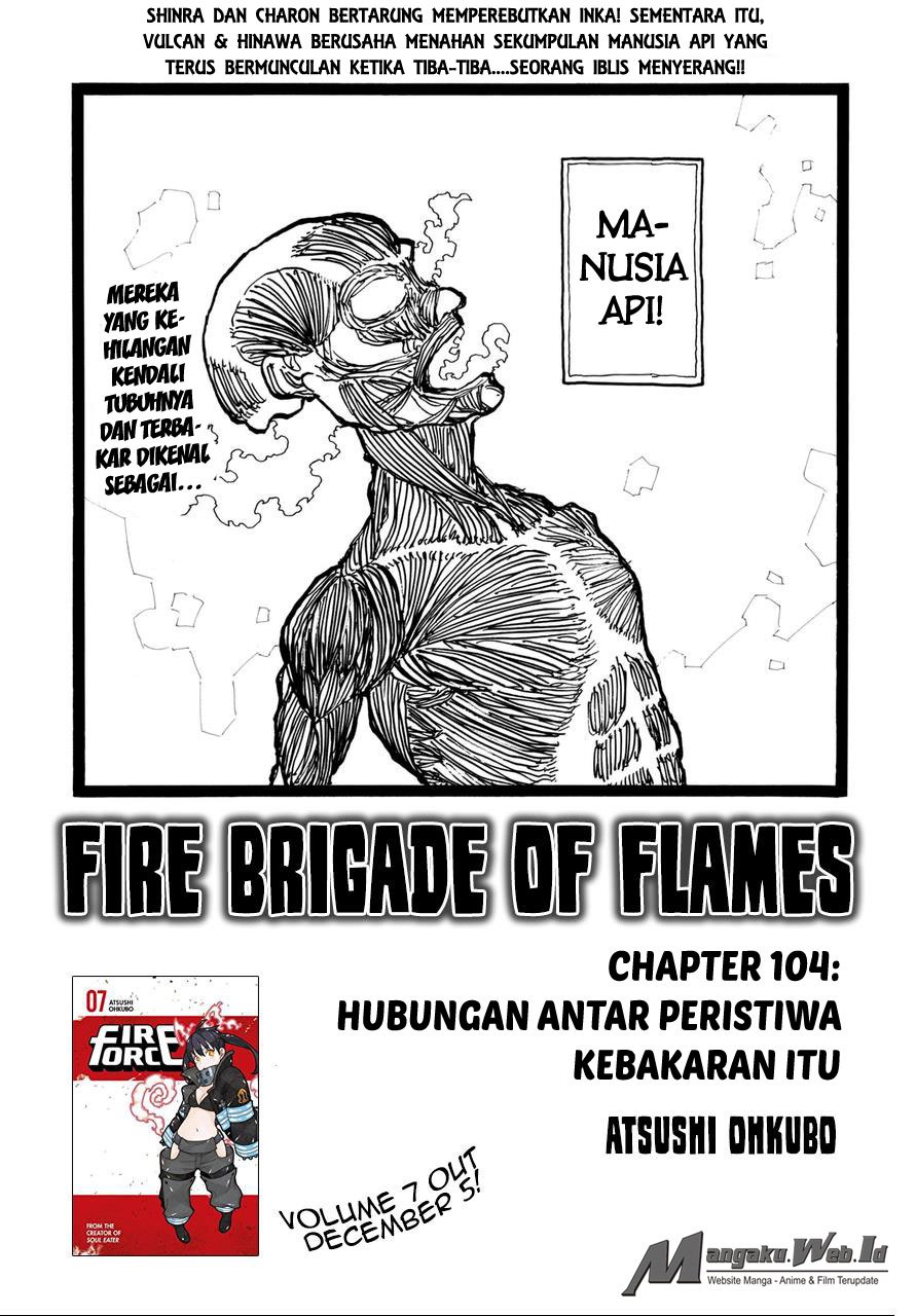 Fire Brigade of Flame Chapter 104 Bahasa Indonesia