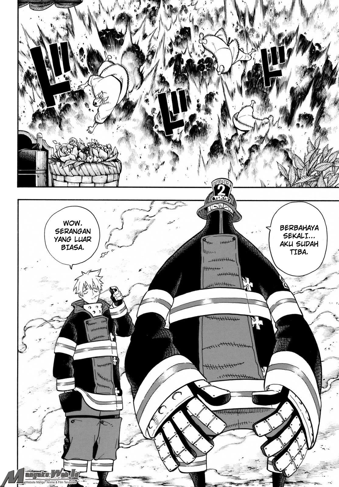 Fire Brigade of Flame Chapter 104 Bahasa Indonesia