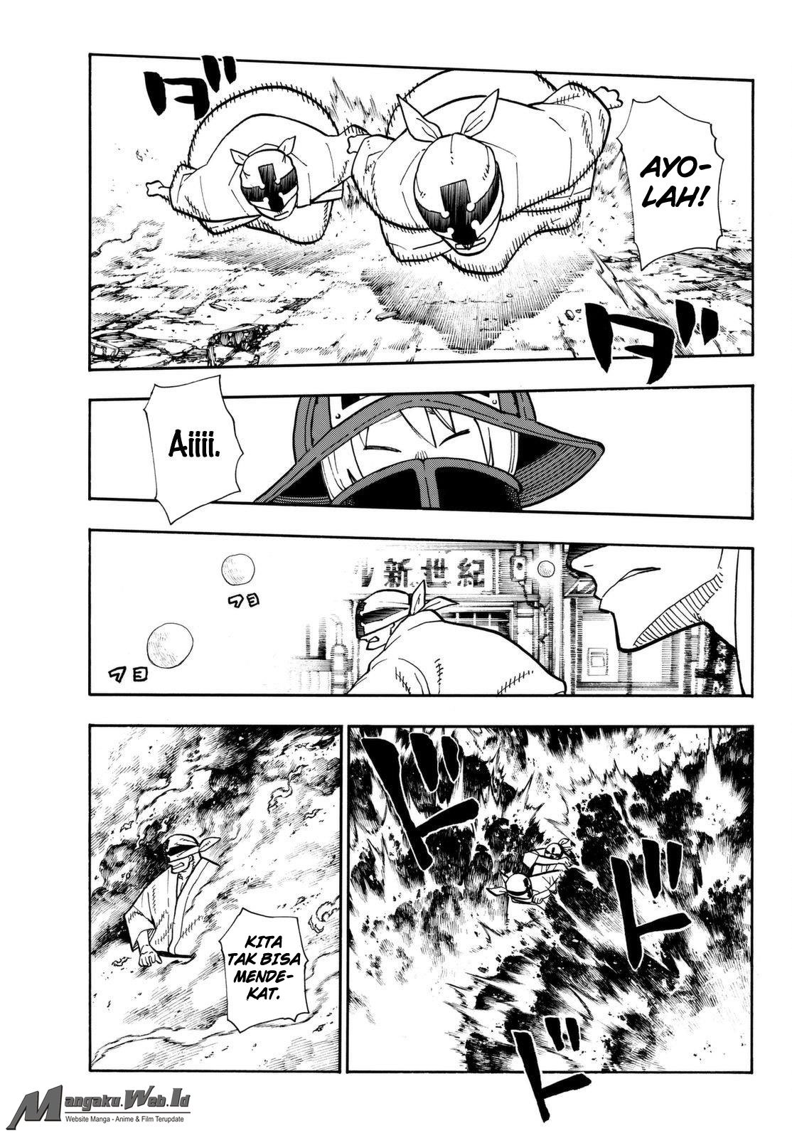 Fire Brigade of Flame Chapter 104 Bahasa Indonesia