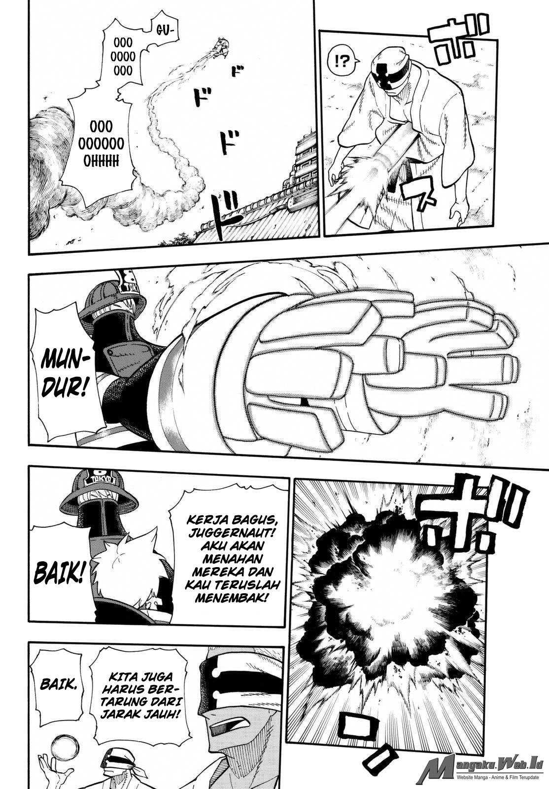 Fire Brigade of Flame Chapter 104 Bahasa Indonesia