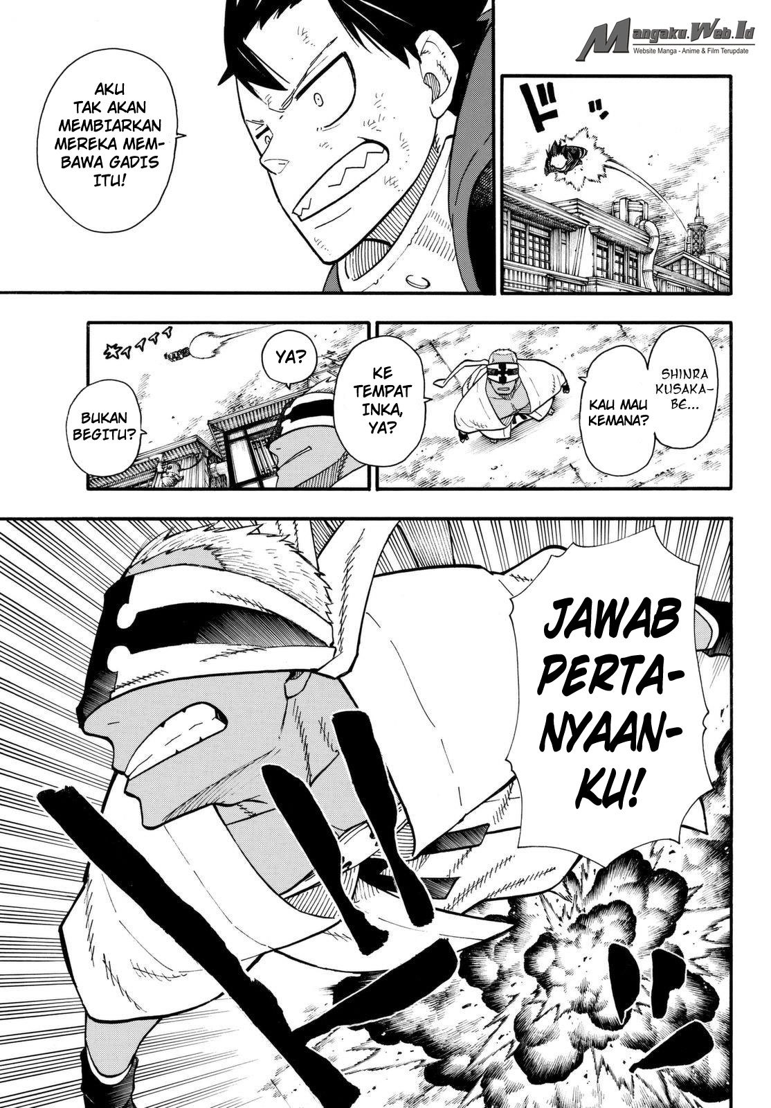Fire Brigade of Flame Chapter 104 Bahasa Indonesia