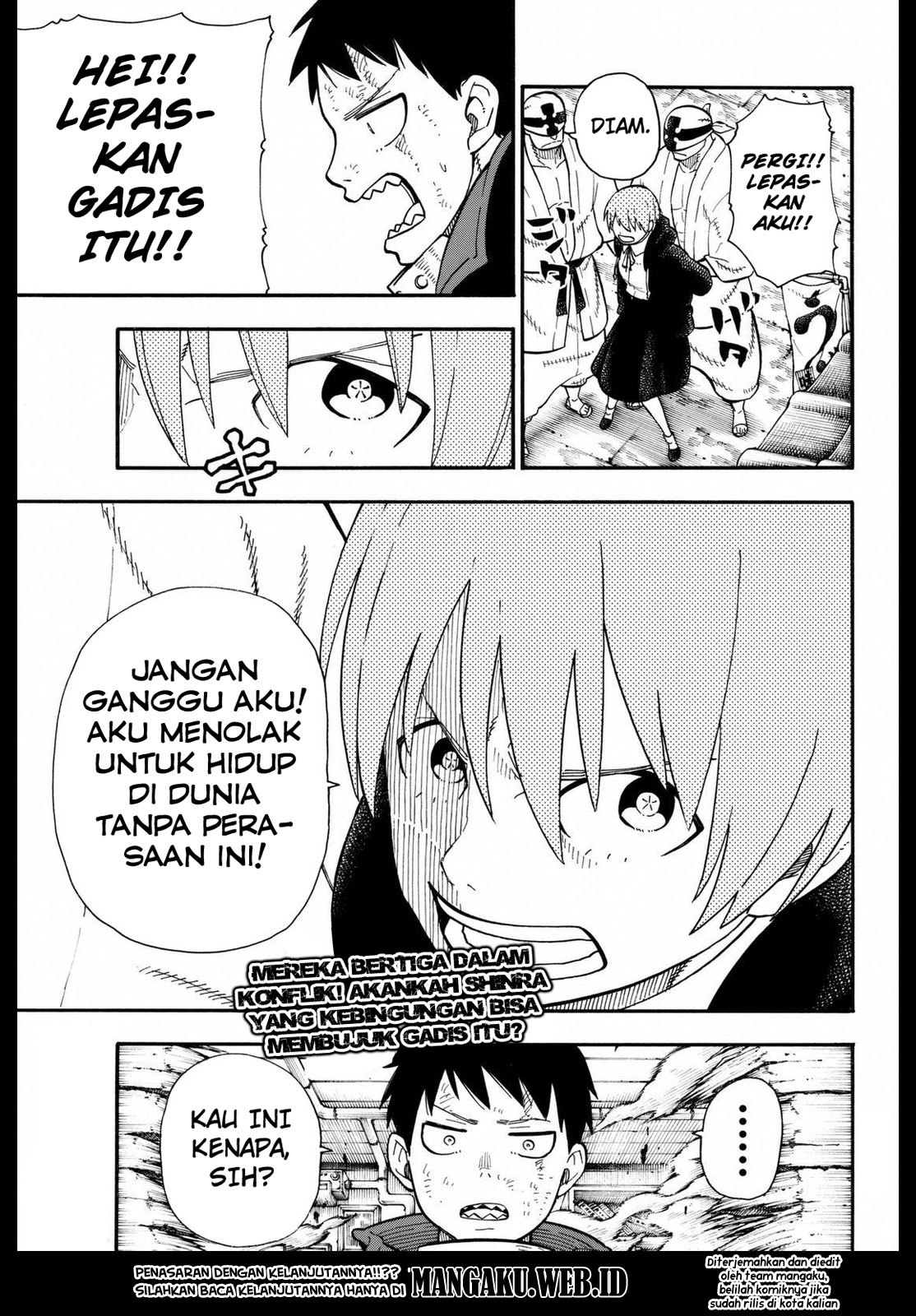 Fire Brigade of Flame Chapter 104 Bahasa Indonesia