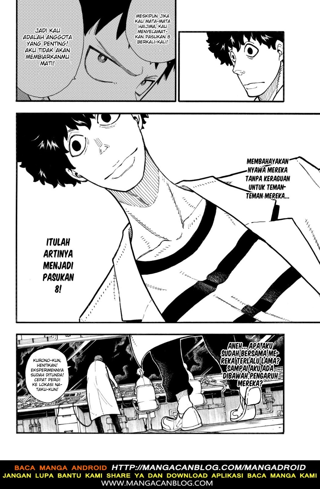Fire Brigade of Flame Chapter 136 Bahasa Indonesia