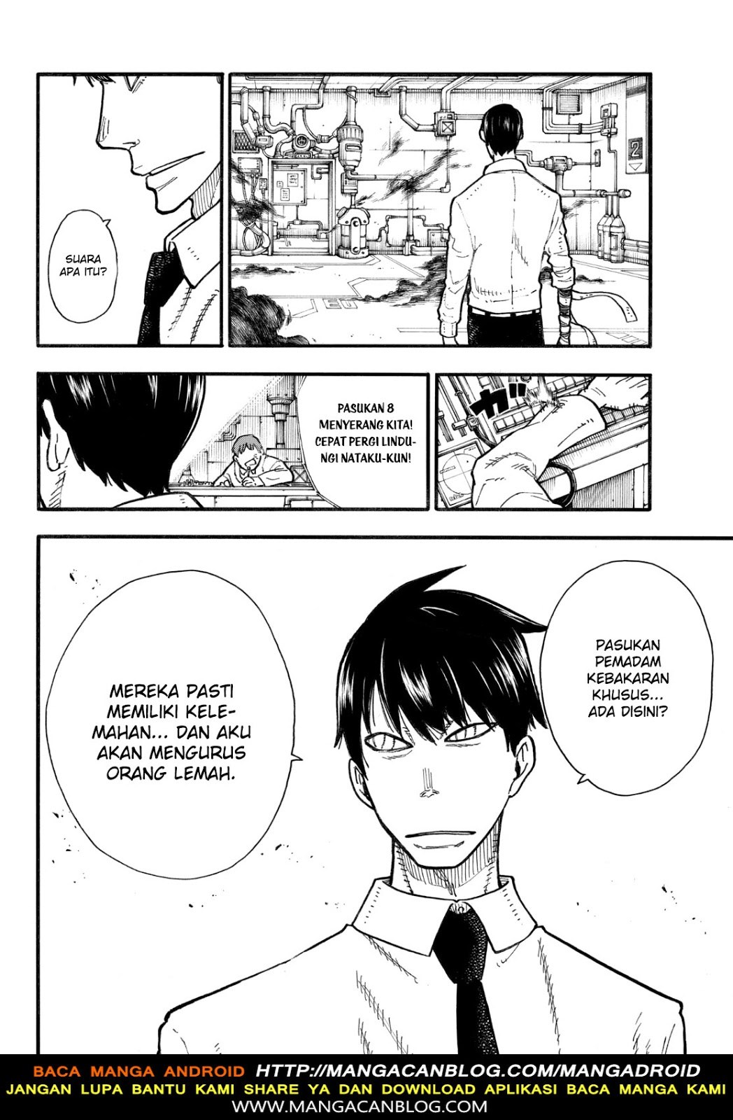 Fire Brigade of Flame Chapter 136 Bahasa Indonesia