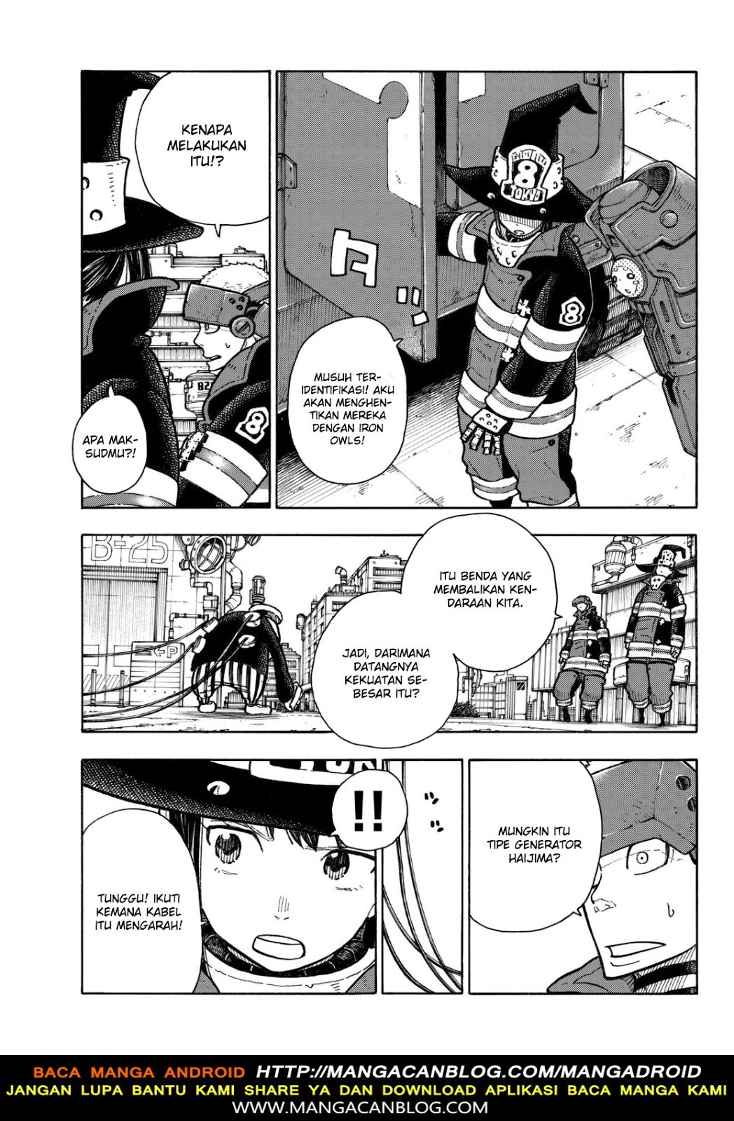Fire Brigade of Flame Chapter 136 Bahasa Indonesia