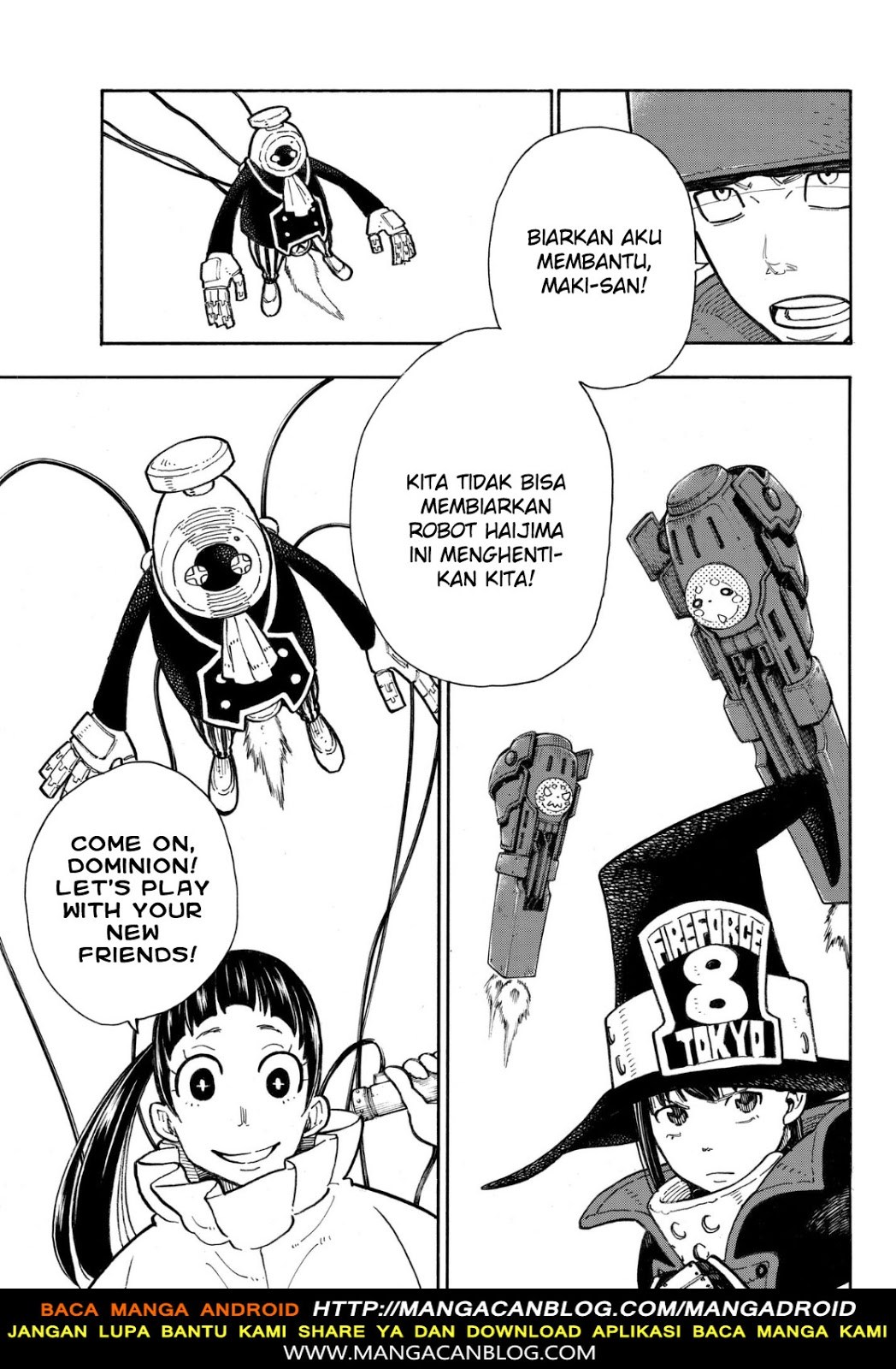 Fire Brigade of Flame Chapter 136 Bahasa Indonesia
