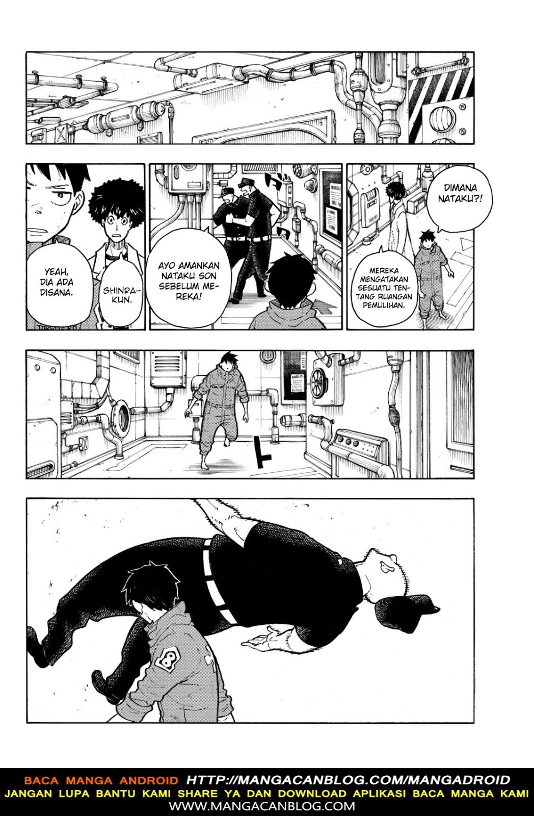 Fire Brigade of Flame Chapter 136 Bahasa Indonesia