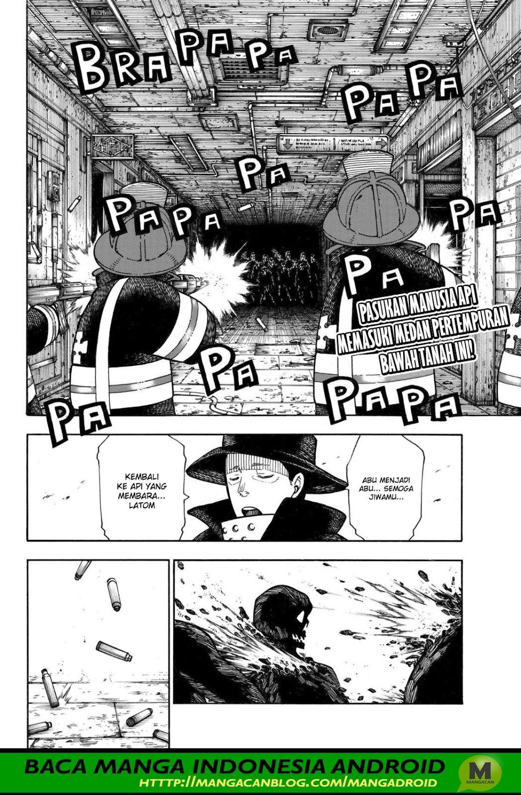 Fire Brigade of Flame Chapter 156 Bahasa Indonesia