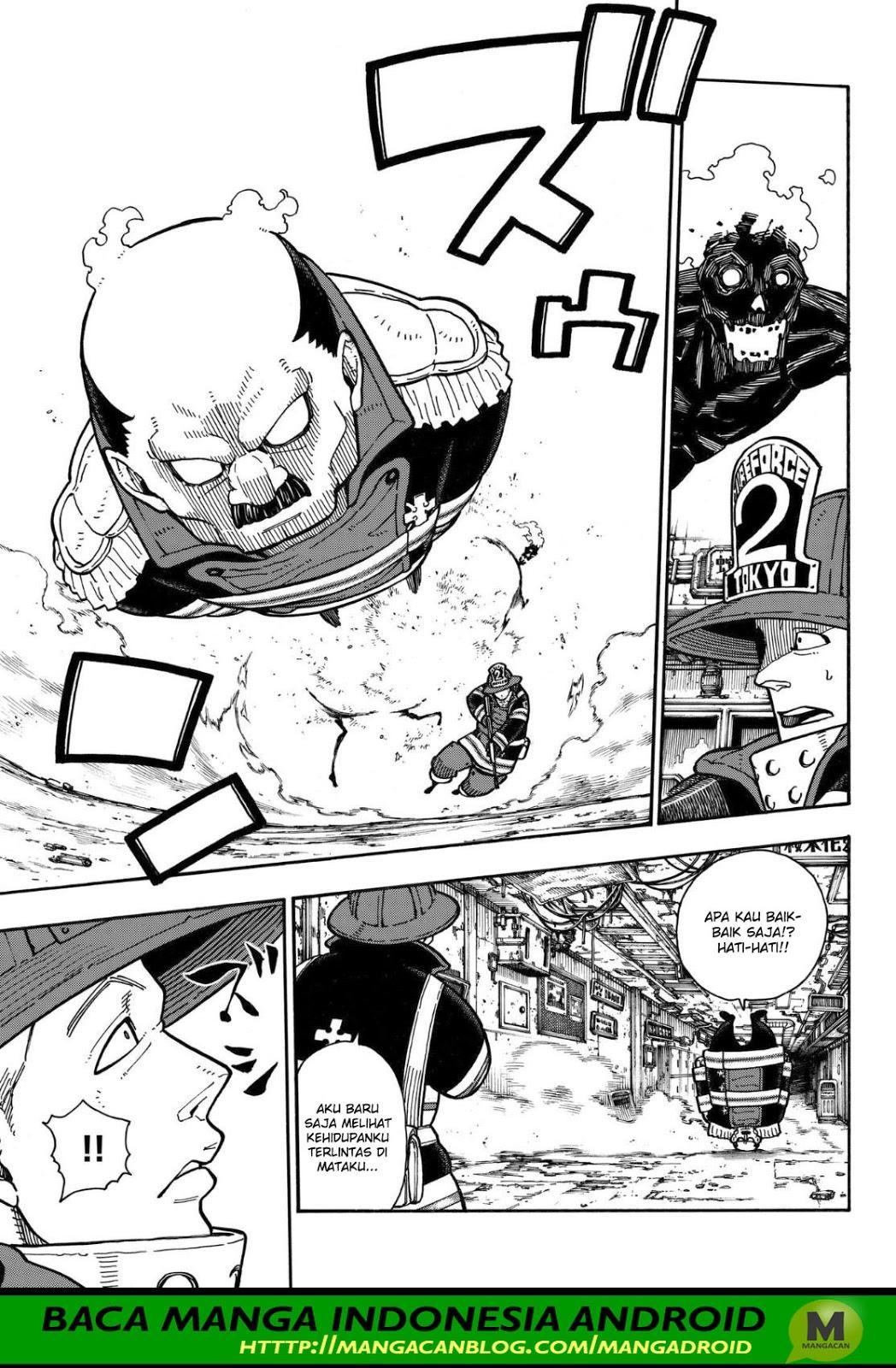 Fire Brigade of Flame Chapter 156 Bahasa Indonesia