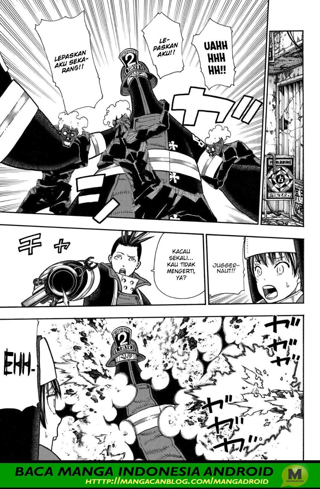 Fire Brigade of Flame Chapter 156 Bahasa Indonesia