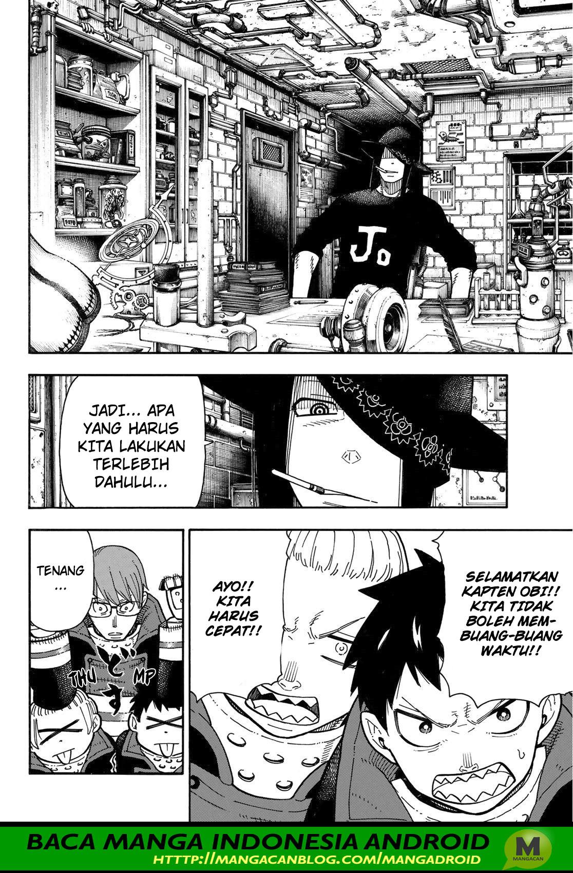 Fire Brigade of Flame (Enen no Shouboutai) chapter 179
