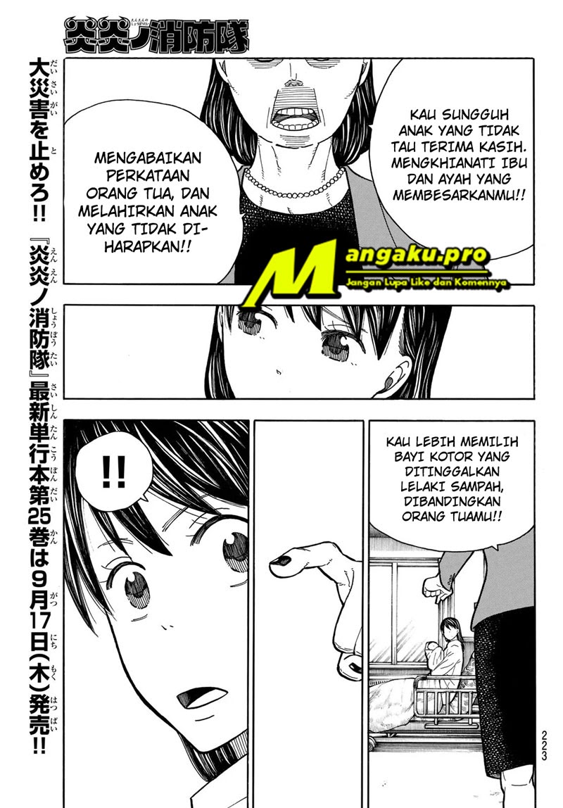 Fire Brigade of Flame Chapter 232 Bahasa Indonesia