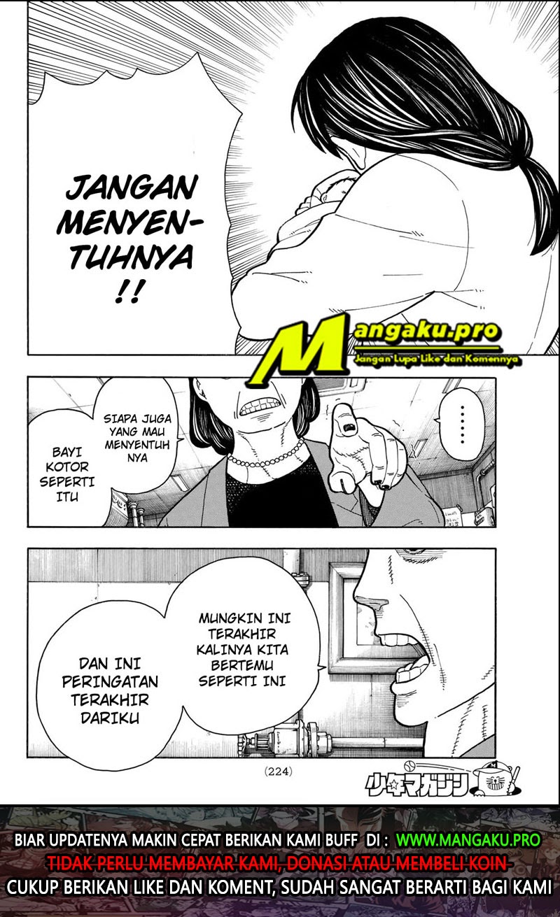 Fire Brigade of Flame Chapter 232 Bahasa Indonesia