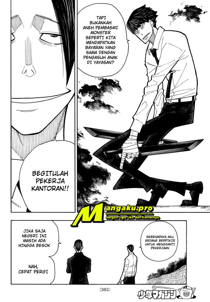 Fire Brigade of Flame Chapter 235 Bahasa Indonesia