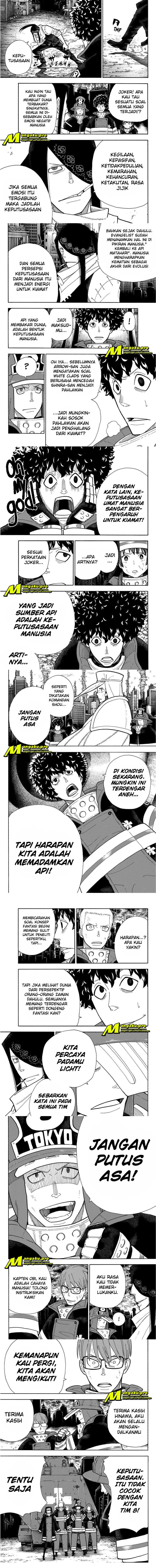 Fire Brigade of Flame Chapter 254 Bahasa Indonesia