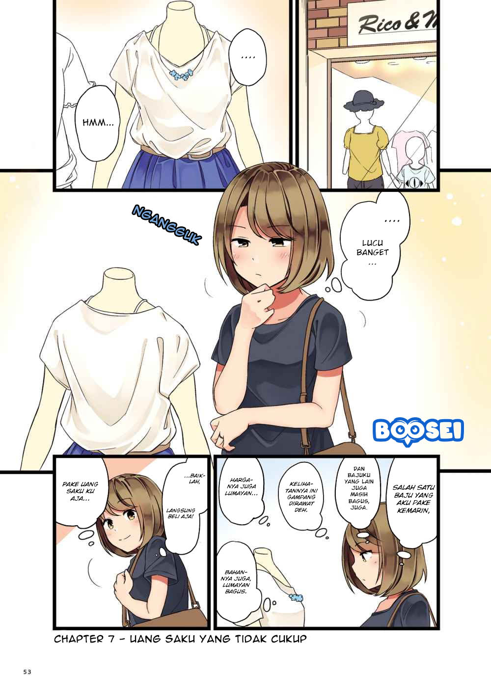 First Comes Love, Then Comes Marriage chapter 7