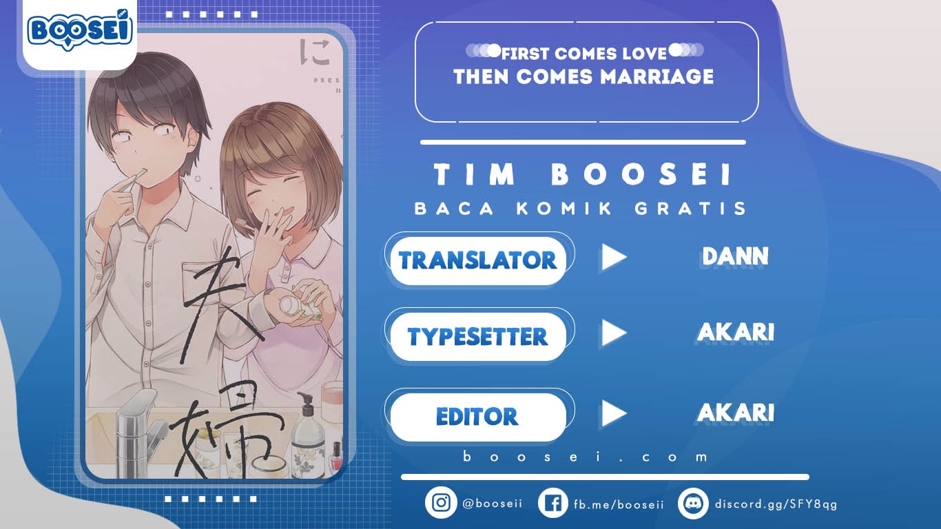 First Comes Love, Then Comes Marriage Chapter 10 Bahasa Indonesia