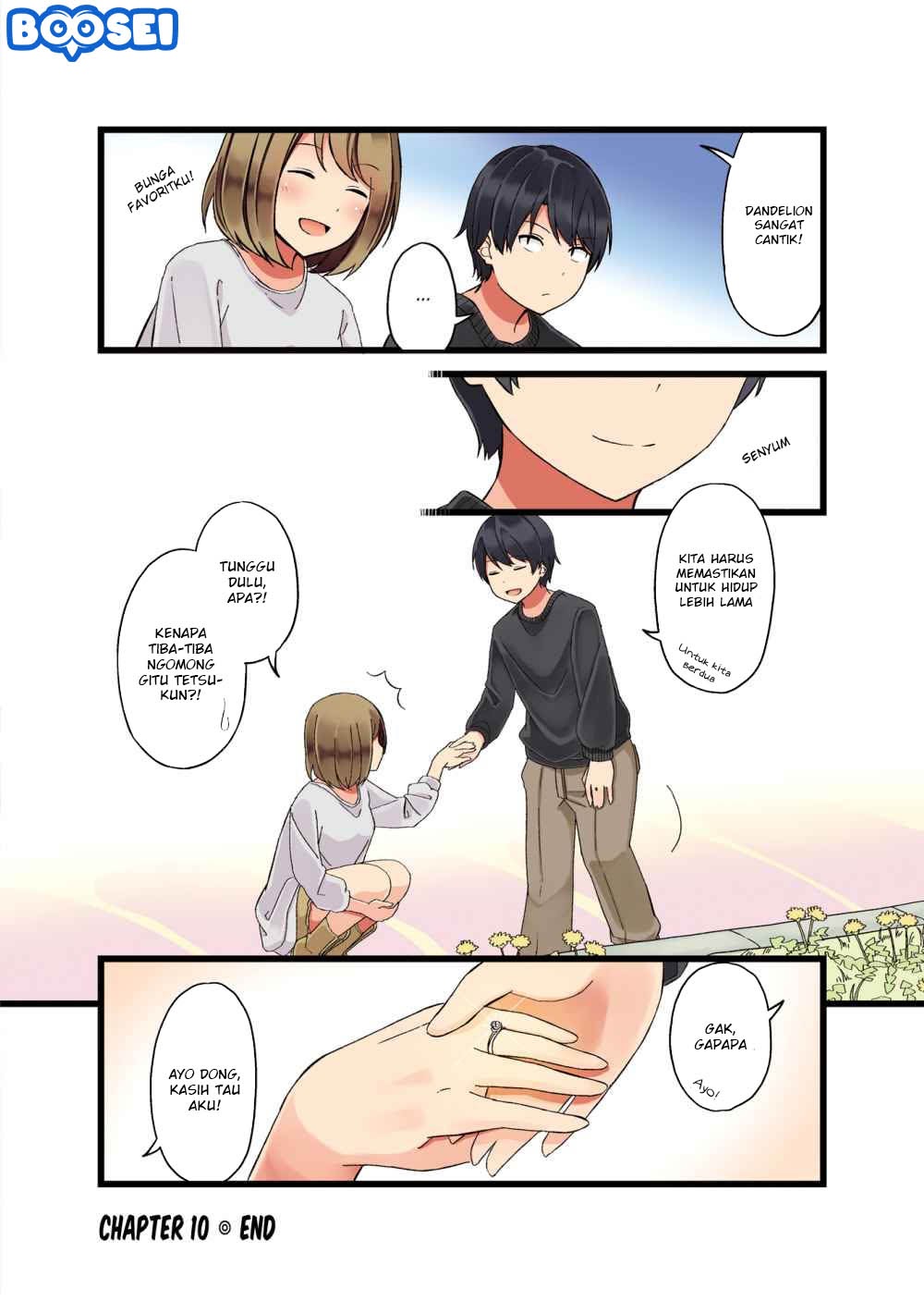 First Comes Love, Then Comes Marriage Chapter 10 Bahasa Indonesia