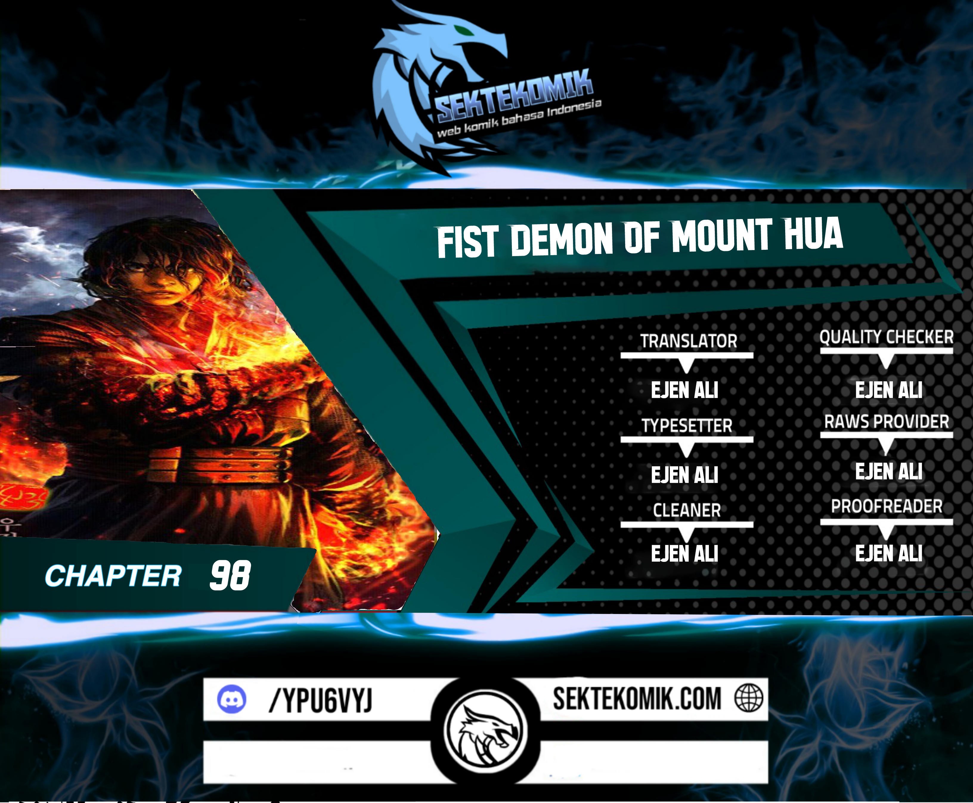 Fist Demon of Mount Hua Chapter 98 Bahasa Indonesia