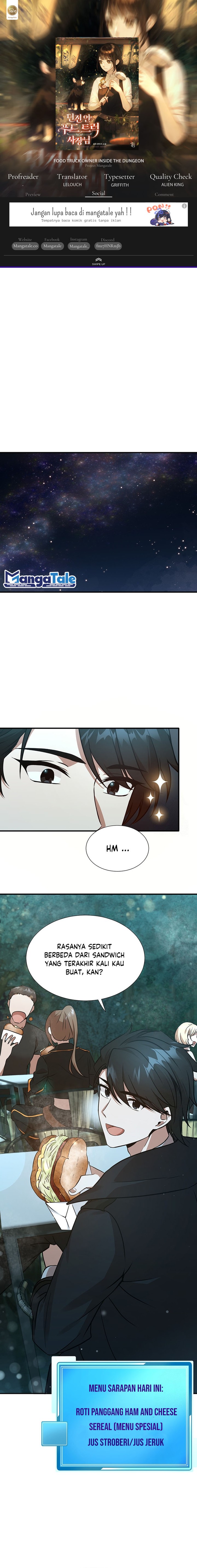 Food Truck Owner Inside the Dungeon Chapter 15 Bahasa Indonesia