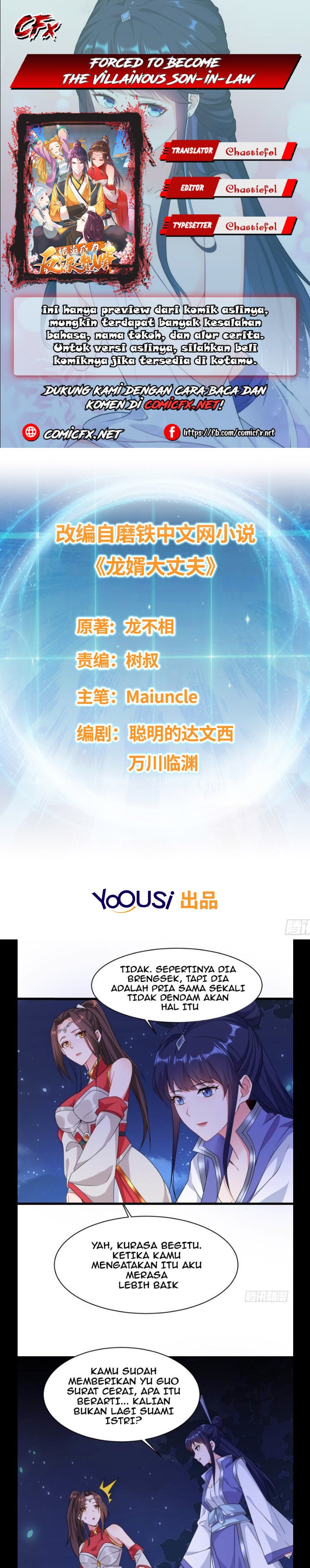 Forced To Become the Villain’s Son-in-law Chapter 65 Bahasa Indonesia