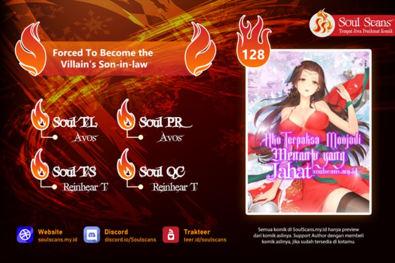 Forced To Become the Villain’s Son-in-law Chapter 128 Bahasa Indonesia