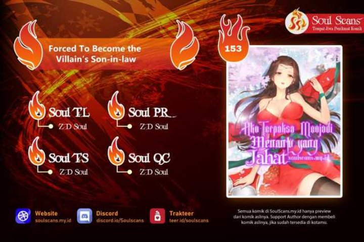 Forced To Become the Villain’s Son-in-law Chapter 153 Bahasa Indonesia