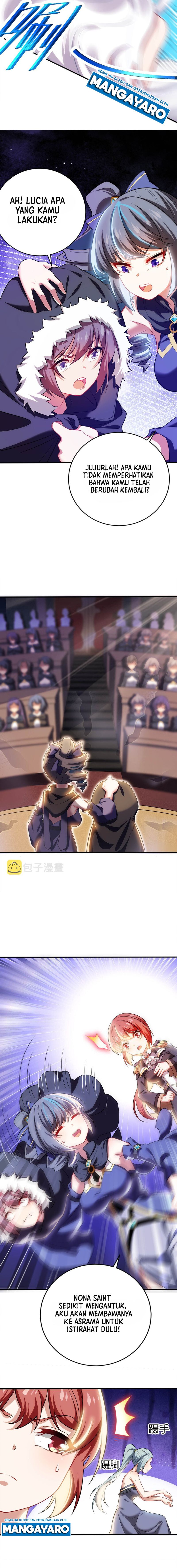 Forced To Become The Unbelievably Invincible Saintess Chapter 25 Bahasa Indonesia