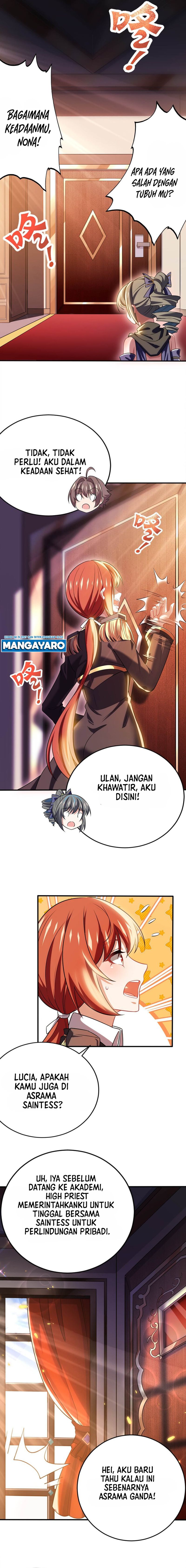 Forced To Become The Unbelievably Invincible Saintess Chapter 25 Bahasa Indonesia