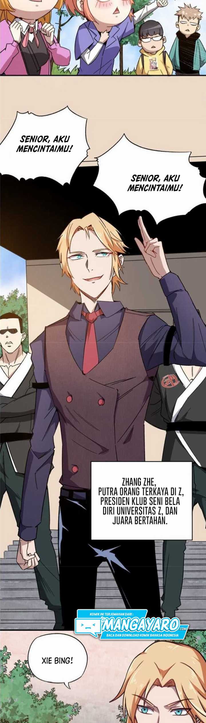 Forced to be the Strongest in the World Chapter 02 Bahasa Indonesia