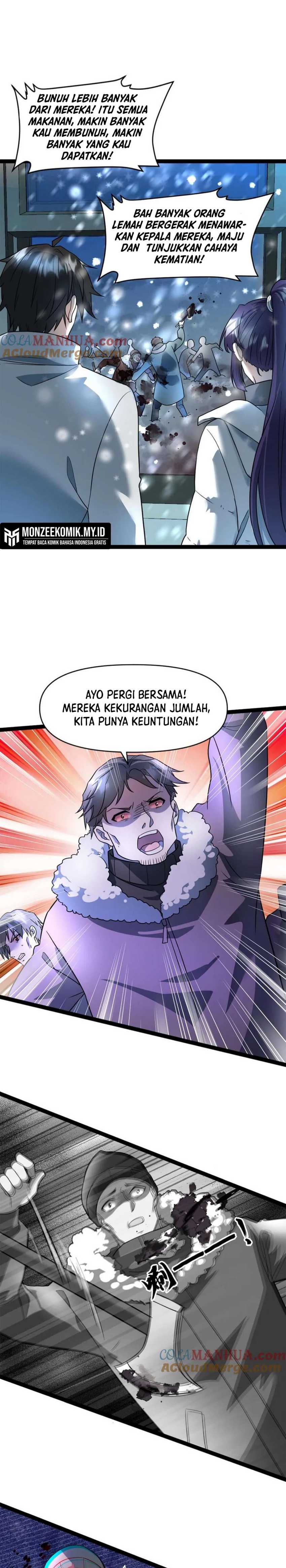 Freezing The World: I Built A Doomsday Safehouse Chapter 50 Bahasa Indonesia