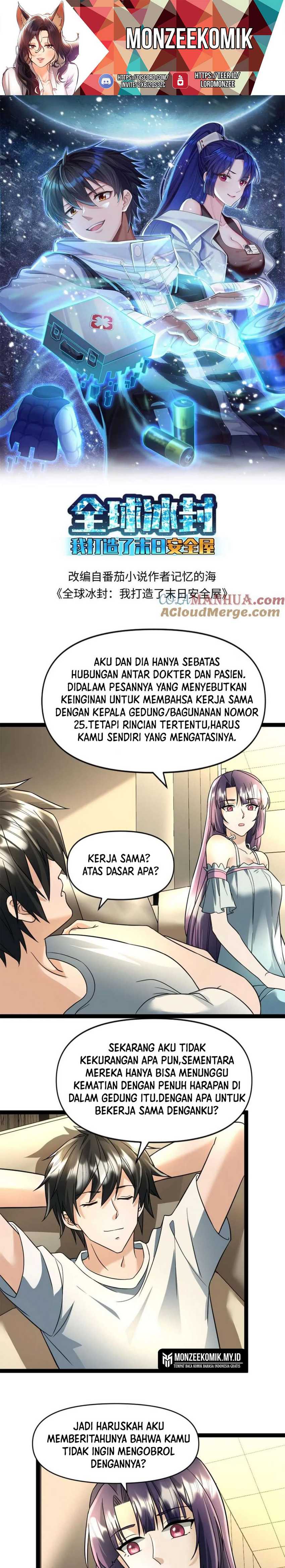 Freezing The World: I Built A Doomsday Safehouse Chapter 60 Bahasa Indonesia
