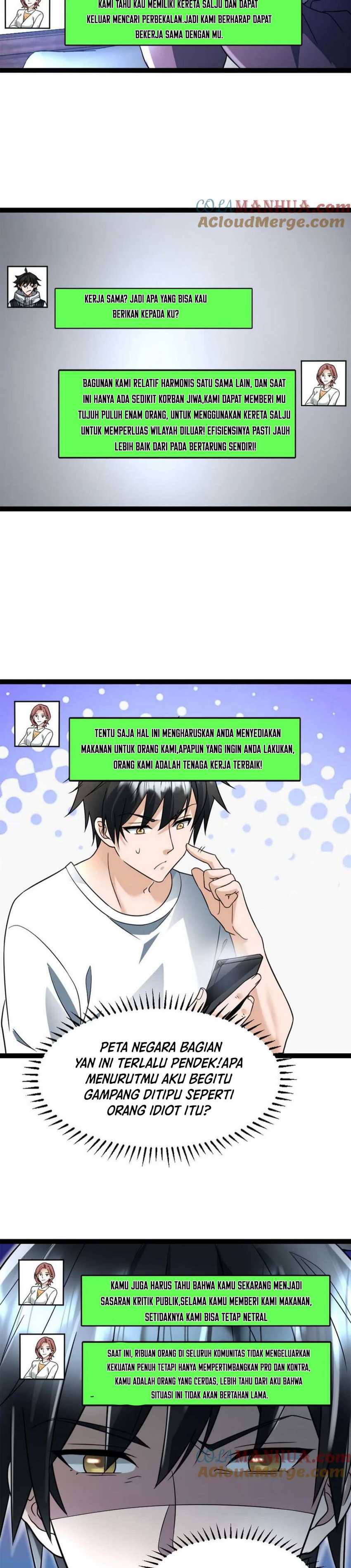 Freezing The World: I Built A Doomsday Safehouse Chapter 60 Bahasa Indonesia