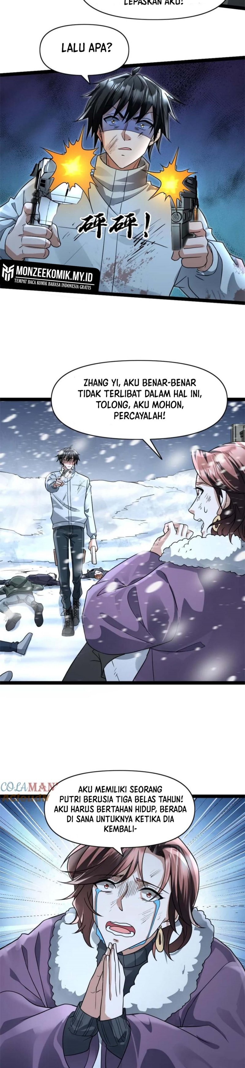 Freezing The World: I Built A Doomsday Safehouse Chapter 74 Bahasa Indonesia
