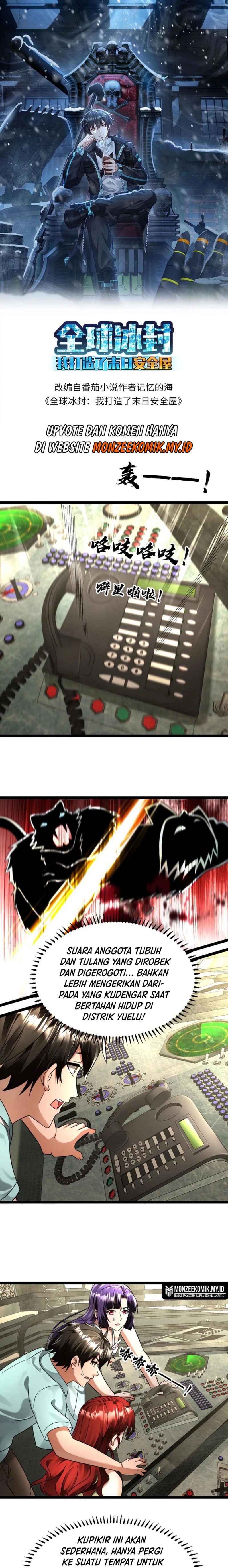 Freezing The World: I Built A Doomsday Safehouse Chapter 143 Bahasa Indonesia