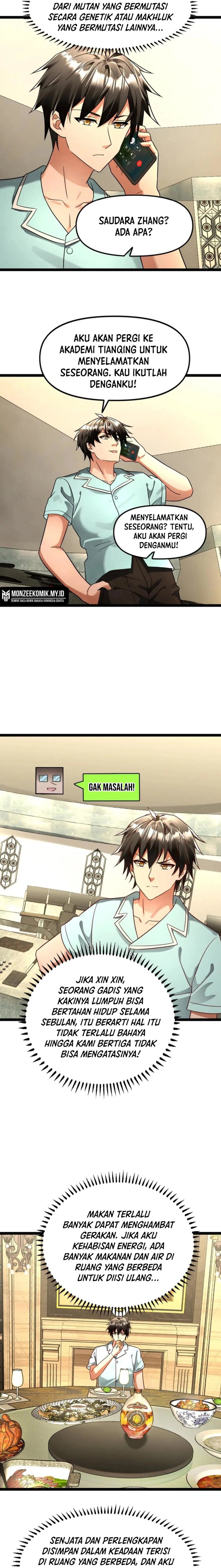 Freezing The World: I Built A Doomsday Safehouse Chapter 143 Bahasa Indonesia