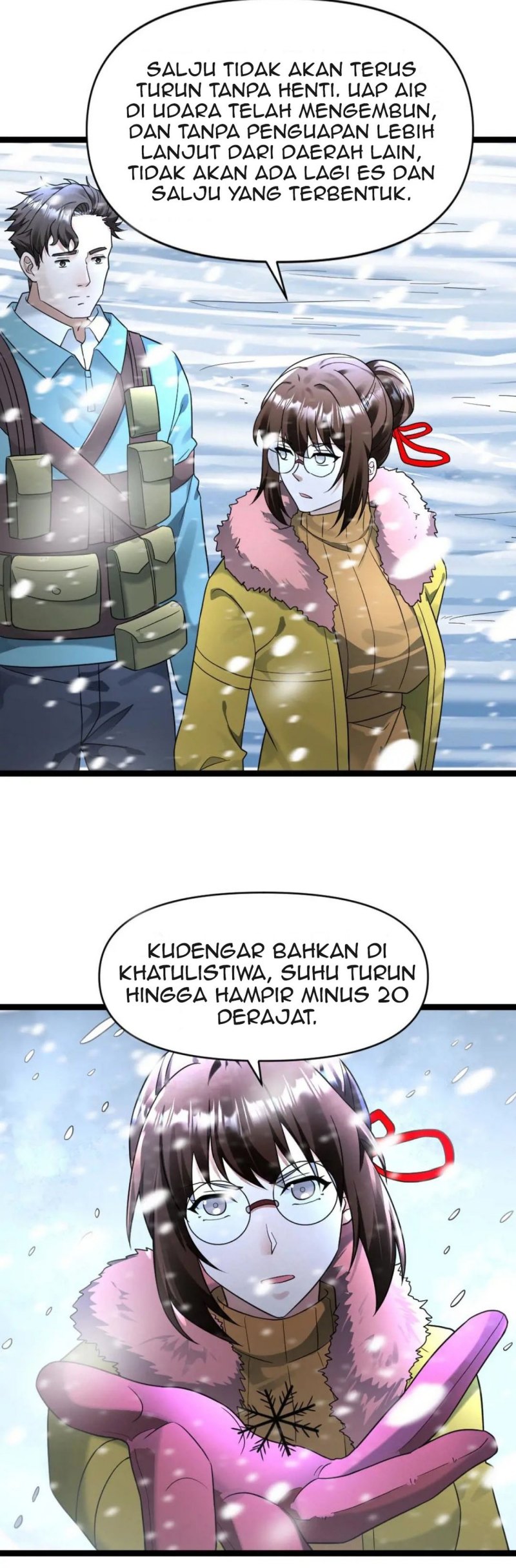 Freezing The World: I Built A Doomsday Safehouse Chapter 179 Bahasa Indonesia