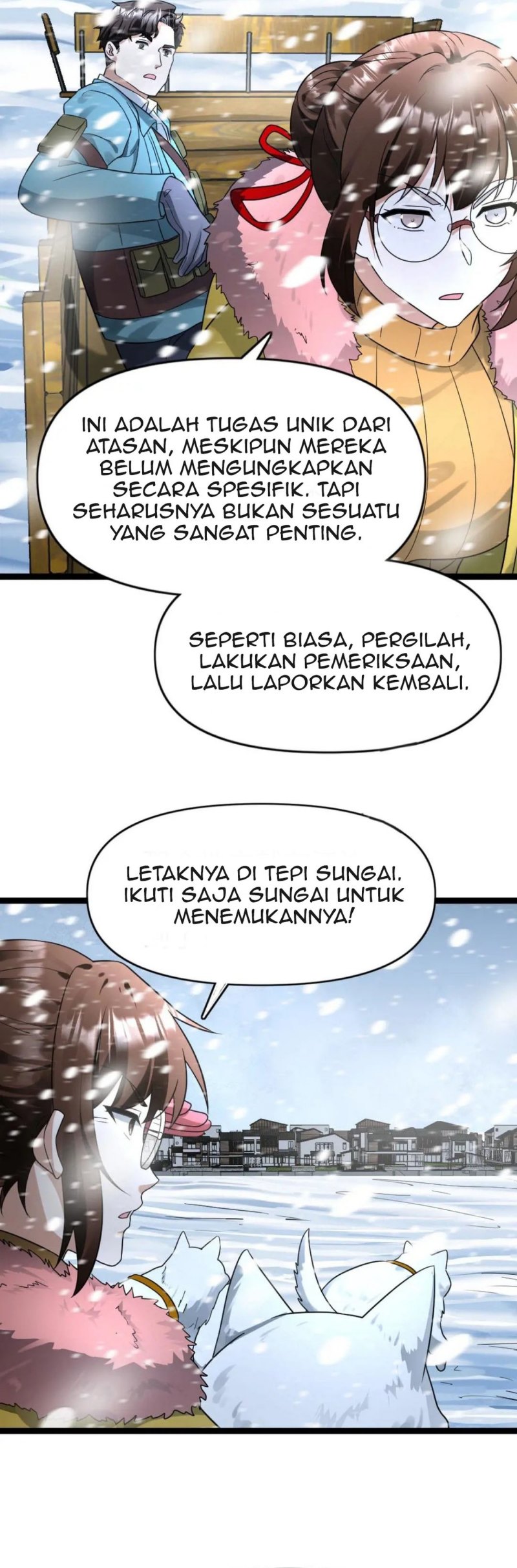 Freezing The World: I Built A Doomsday Safehouse Chapter 179 Bahasa Indonesia