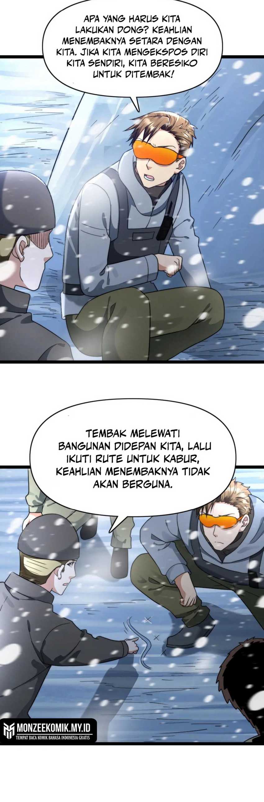 Freezing The World: I Built A Doomsday Safehouse Chapter 194 Bahasa Indonesia