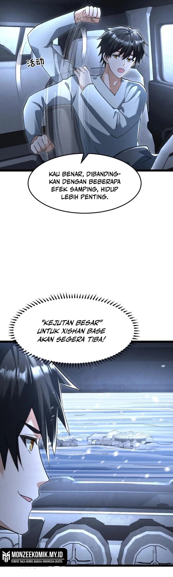 Freezing The World: I Built A Doomsday Safehouse Chapter 226 Bahasa Indonesia