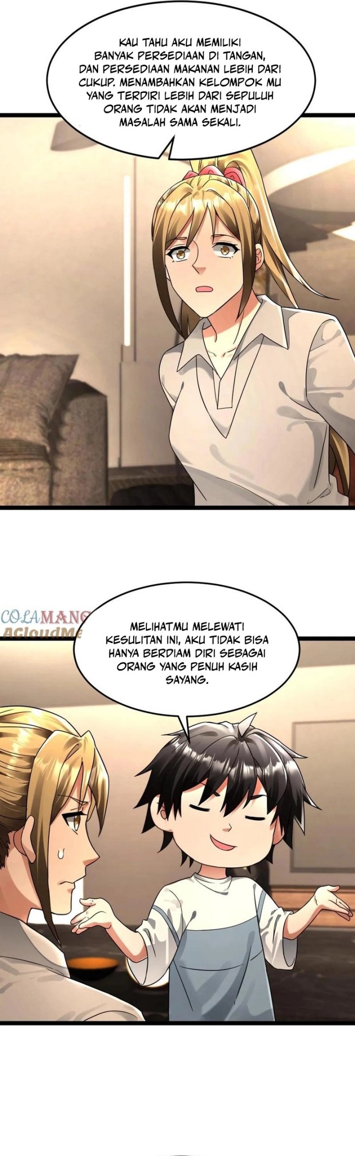 Freezing The World: I Built A Doomsday Safehouse Chapter 249 Bahasa Indonesia