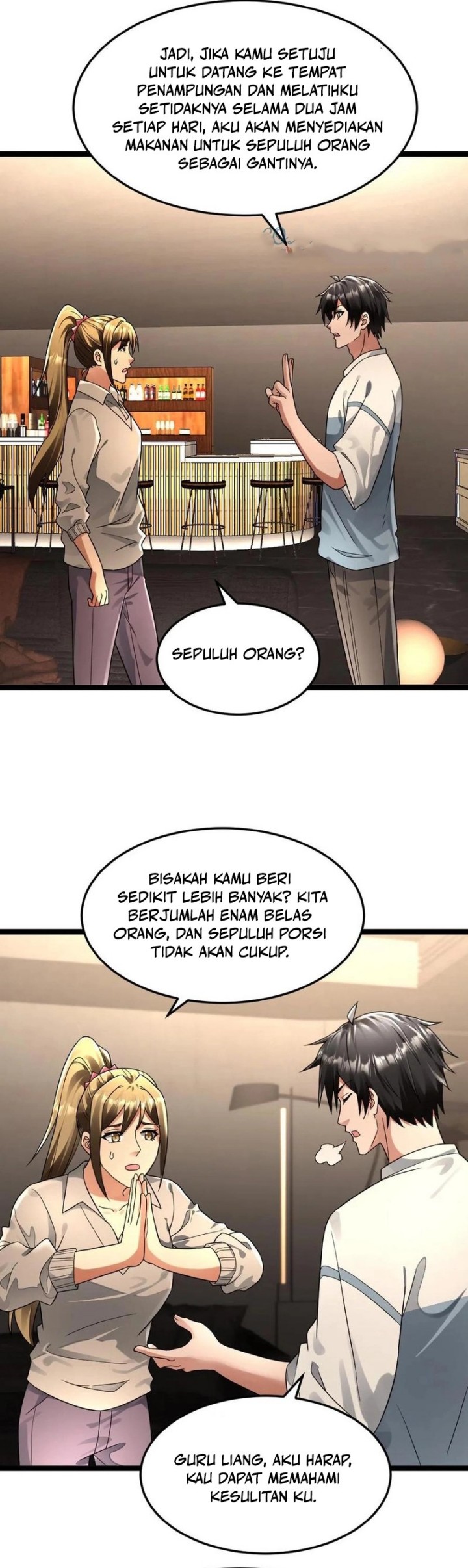 Freezing The World: I Built A Doomsday Safehouse Chapter 249 Bahasa Indonesia