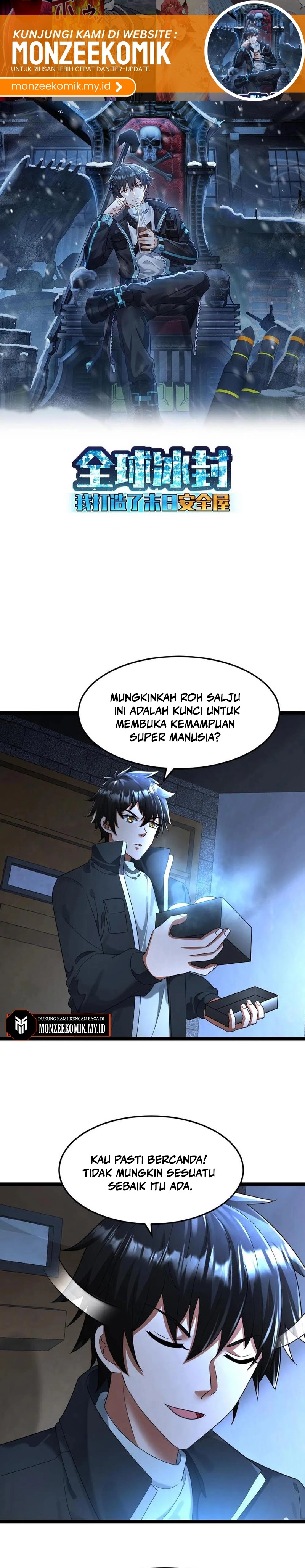 Freezing The World: I Built A Doomsday Safehouse Chapter 316 Bahasa Indonesia