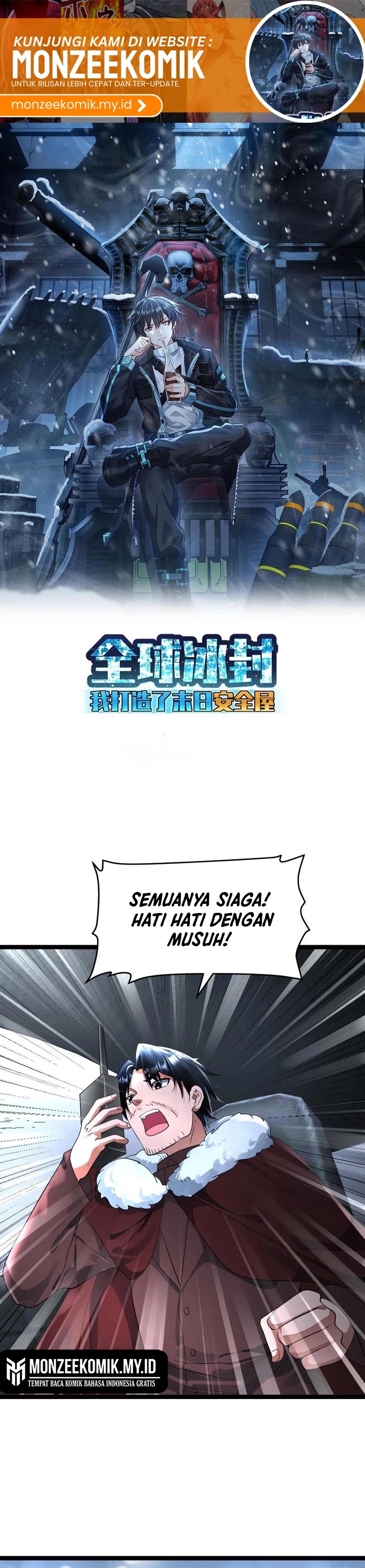 Freezing The World: I Built A Doomsday Safehouse Chapter 322 Bahasa Indonesia