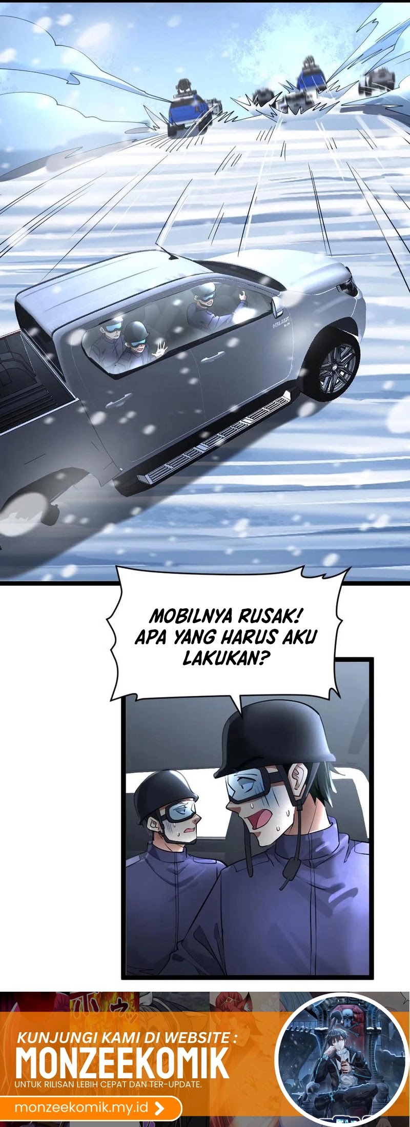 Freezing The World: I Built A Doomsday Safehouse Chapter 322 Bahasa Indonesia