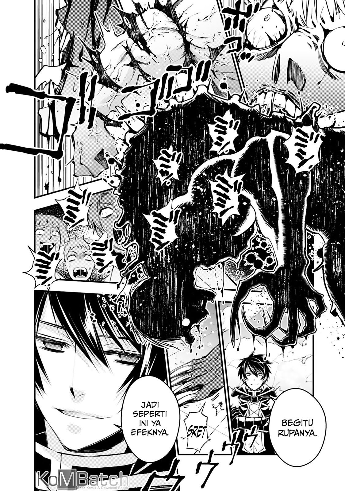 Fukushuu o Koinegau Saikyou Yuusha wa, Yami no Chikara de Senmetsu Musou Suru Chapter 14 Bahasa Indonesia