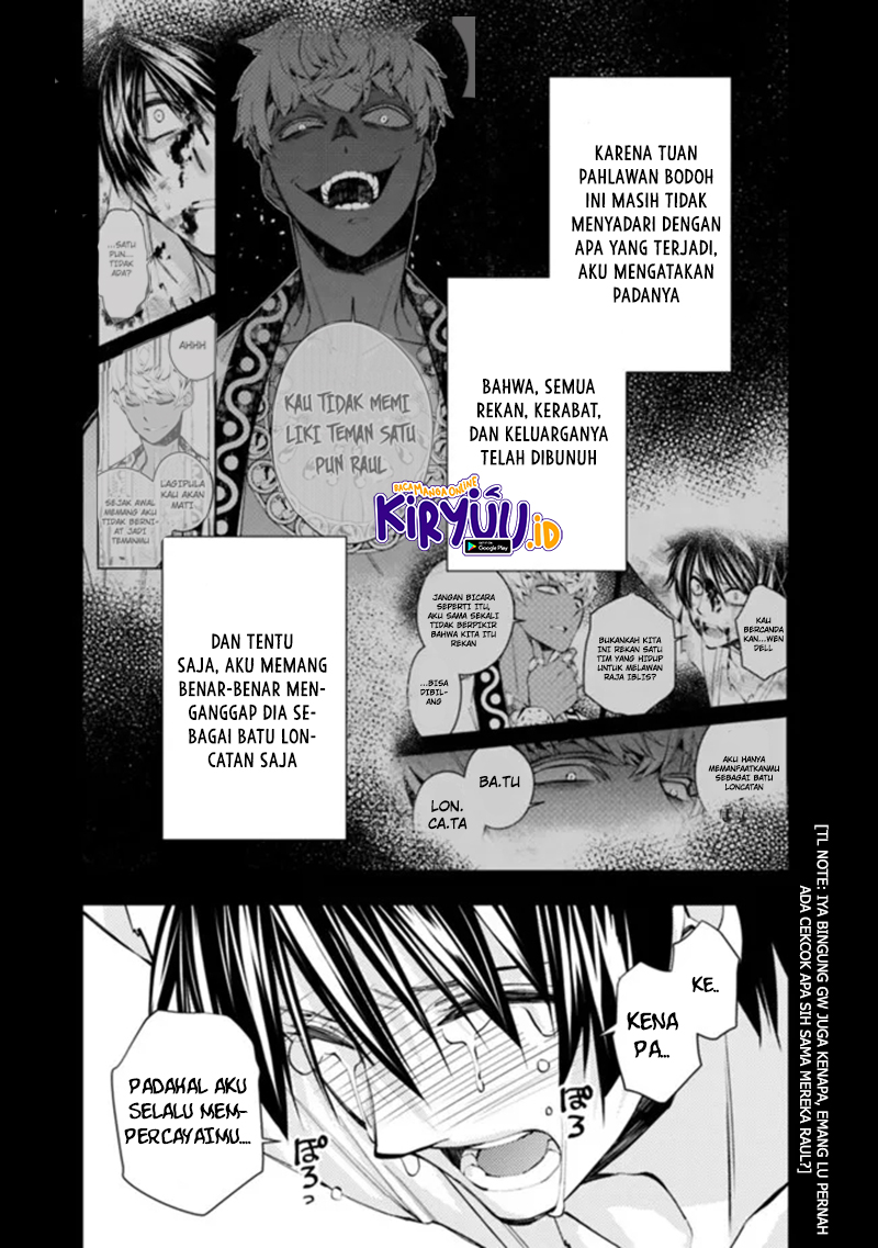 Fukushuu o Koinegau Saikyou Yuusha wa, Yami no Chikara de Senmetsu Musou Suru Chapter 43 Bahasa Indonesia