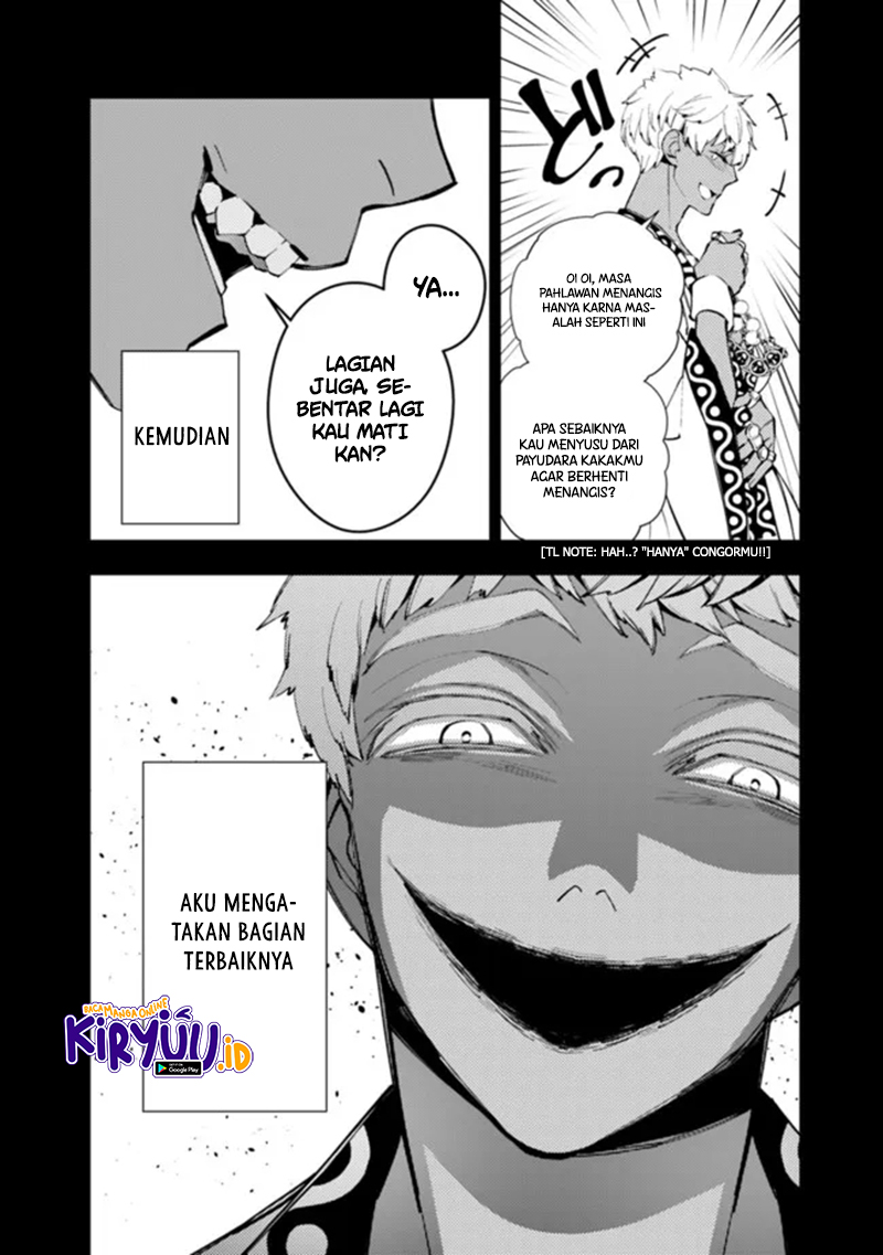 Fukushuu o Koinegau Saikyou Yuusha wa, Yami no Chikara de Senmetsu Musou Suru Chapter 43 Bahasa Indonesia